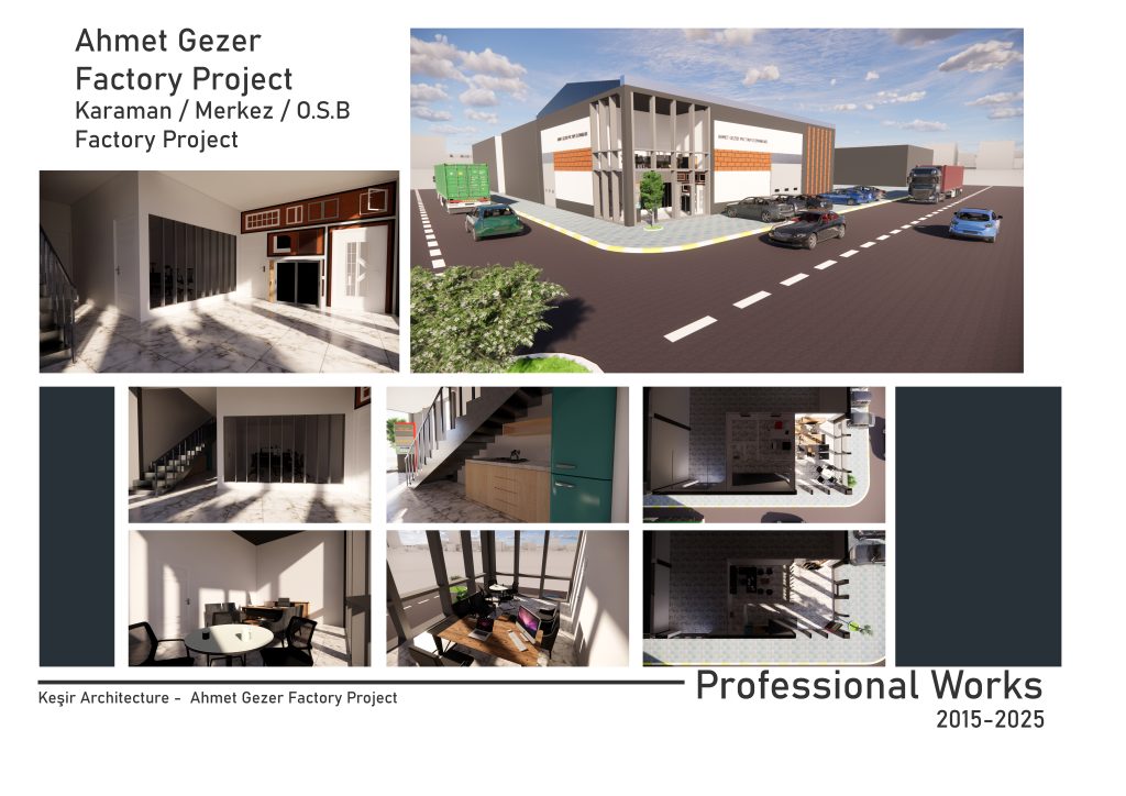 Karaman/Merkez - Ahmet Gezer Fabrika Tasarımı
